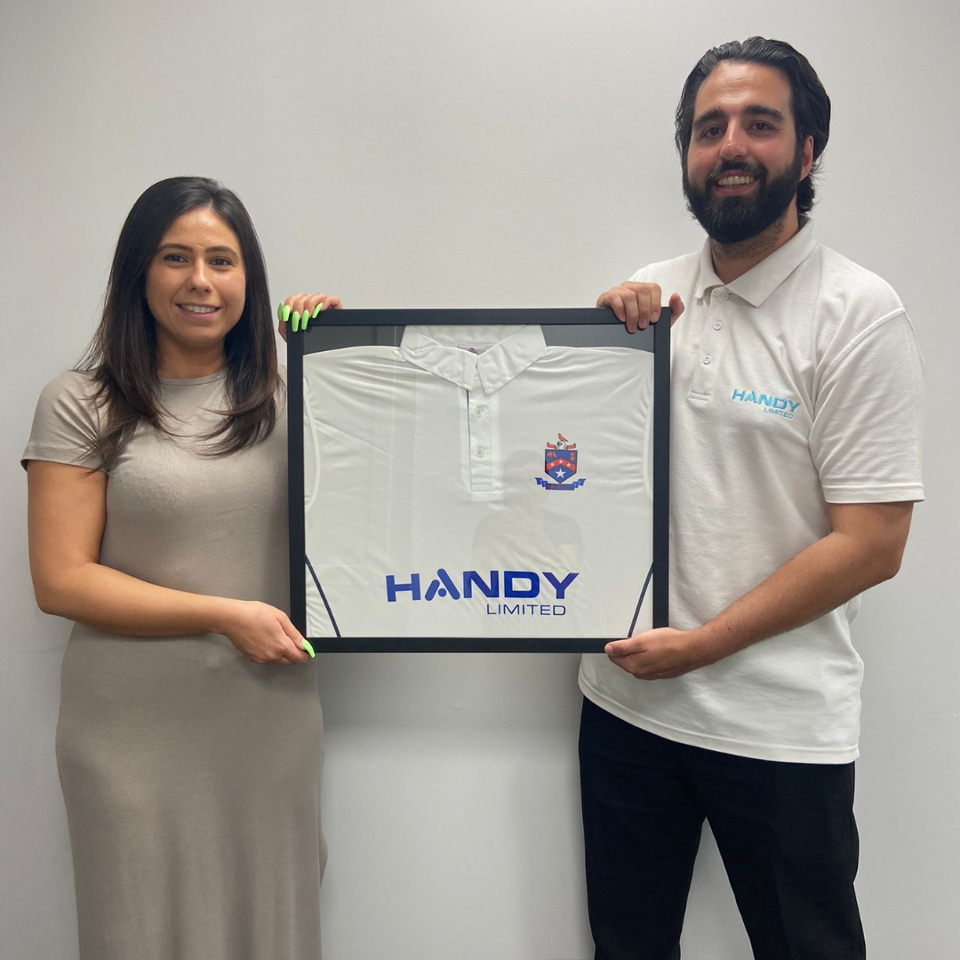 Handy Limited Sponsors Batley Cricket Club U13s Kit for 2024 and 2025