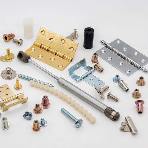 Inserts, T-Nuts, Bolts & Hinges