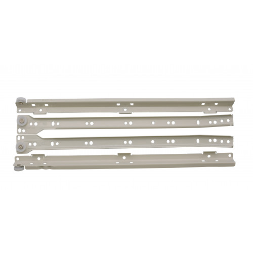 400mm DRAWER RUNNER - DOUBLE CLAMP 75° (CL/CR/DL/DR) - SETS of 100