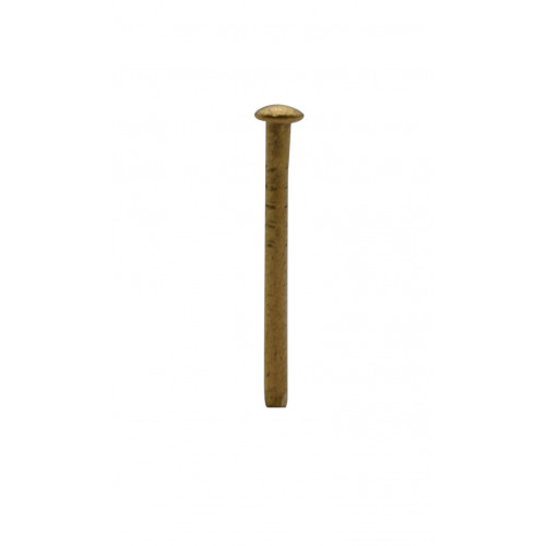20mm x 1.60mm SOLID BRASS PIN 