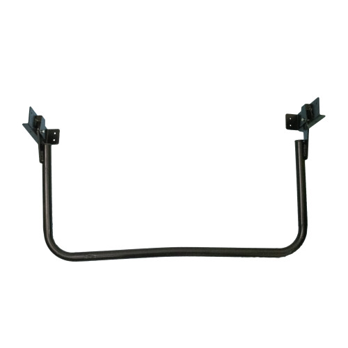 #75cm x 34cm BLACK GUEST BED LEG (NO WHEEL)