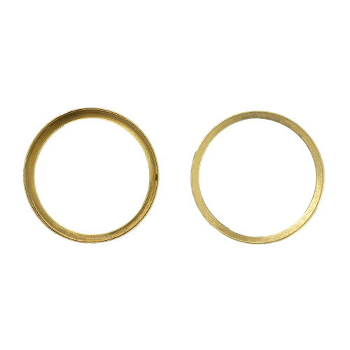 #32 SRI GOLD PLAIN RING - BAG of 1000