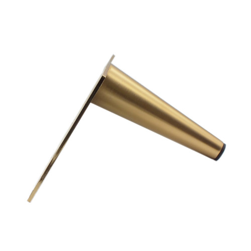 #L16 CENTRE BRUSHED BRASS LEG - M8 BOLTS/WASHER - BOX of 2