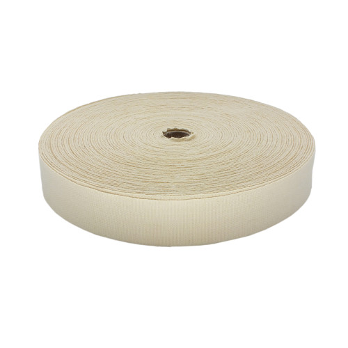 #40mm100% WOOL TAPE EDGE CAMEL - PACK of 500M