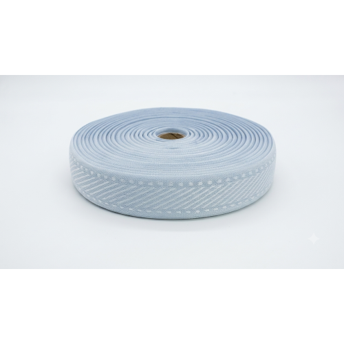 #40mm FR TAPE EDGE C08 T19 SHINY WHITE/WHITE WITH IRIDESCENT - PACK of 500M
