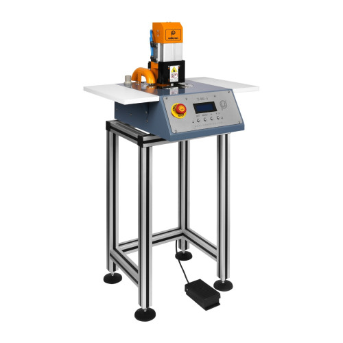 #T80 AUTOMATIC BUTTON COVERING MACHINE INC.TABLE/ROTARY DIE/CUTTER - EACH