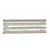 400mm DRAWER RUNNER - DOUBLE CLAMP 55° (DL/DR) - SETS of 100