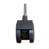 #50mm BLACK TWIN WHEEL CASTOR - BOX of 200