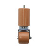 #150mm FSC NATURAL LEG WITH 45mm WHEEL (M8) - BOX of 60