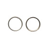 #28 SRI NICKEL PLAIN RING - BAG of 1000
