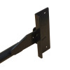 #84cm x 39cm BLACK GUEST BED LEG - CRATE of 96