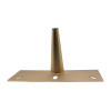 #L16 CENTRE BRUSHED BRASS LEG - M8 BOLTS/WASHER - BOX of 2