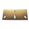 #L16 CENTRE BRUSHED BRASS LEG - M8 BOLTS/WASHER - BOX of 2