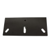 #L16 CENTRE BRUSHED GUN METAL LEG - M8 BOLTS/WASHER - BOX of 2